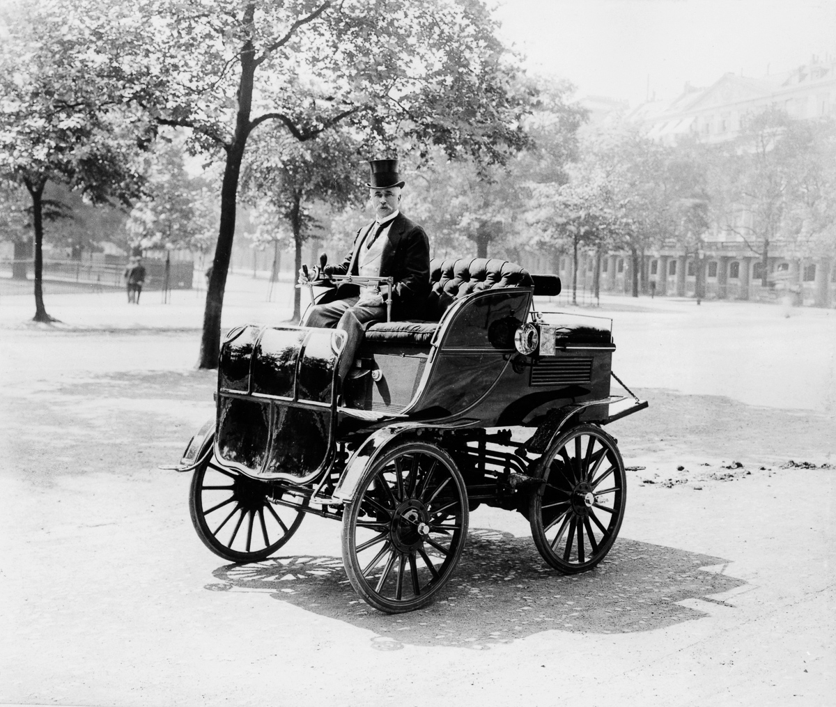 Pervye elektromobili retro foto 5