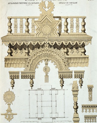 Мотивы русской архитектуры (1874 г. - 1879 г.). Часть 2. (34 фото)