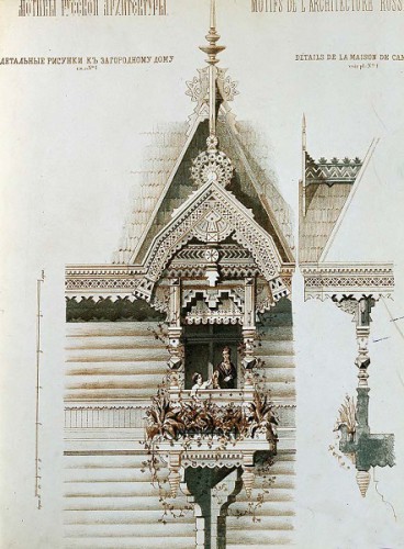 Мотивы русской архитектуры (1874 г. - 1879 г.). Часть 2. (34 фото)