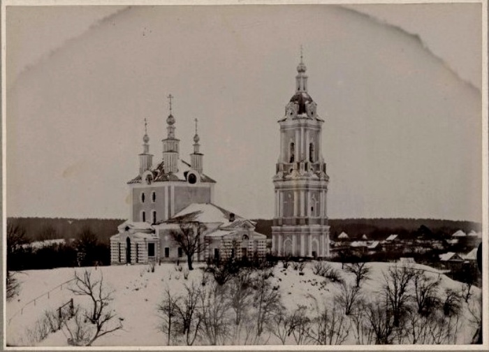 Церковь Параскеры в 1900 году. /Фото: sobory.ru