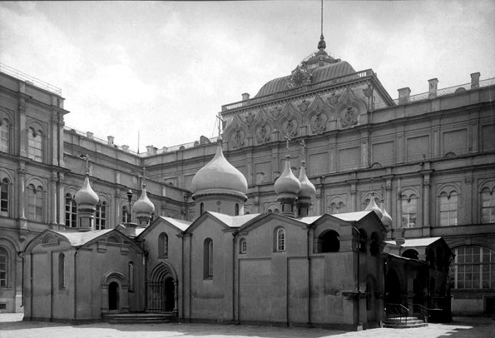 Безвозвратно утерянная старейшая московская церковь. /Фото: retromap.ru