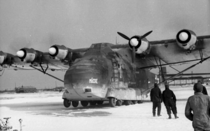 Messerschmitt 323 где-то в России, 1942 год. | Фото: warhistoryonline.com.