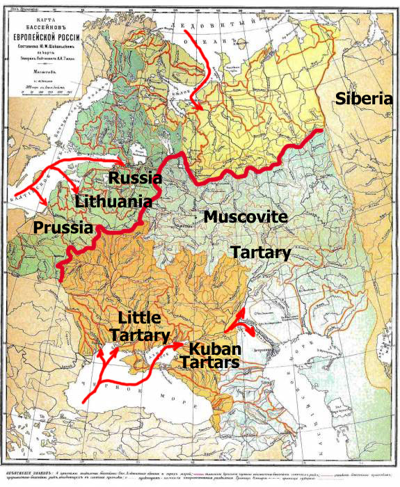 1771 топонимы Британики на карте Шокальского