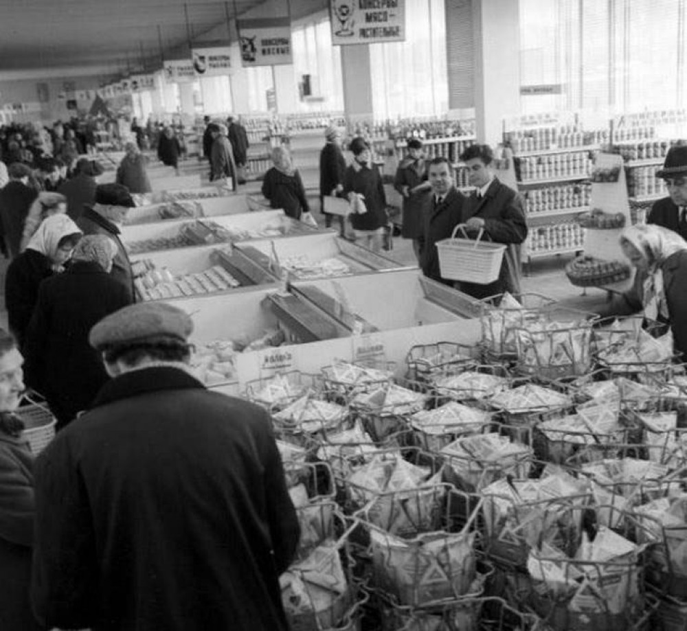 Произвоздство и продажа молочной продукции в СССР